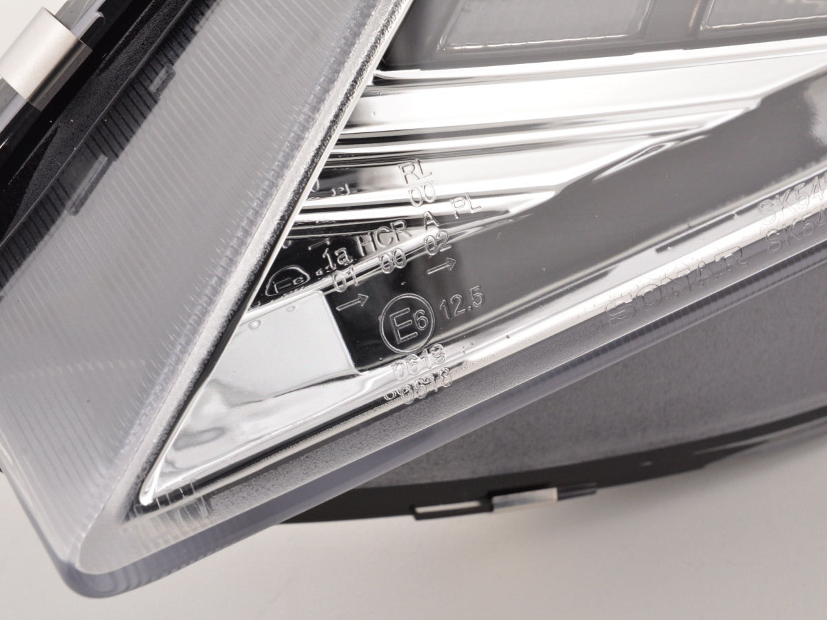 Scheinwerfer Set Daylight LED Tagfahrlicht Seat Ibiza 6J ab 2012 chrom Scheinwerfer Set Daylight LED Tagfahrlicht Seat Ibiza 6J ab 2012 chrom